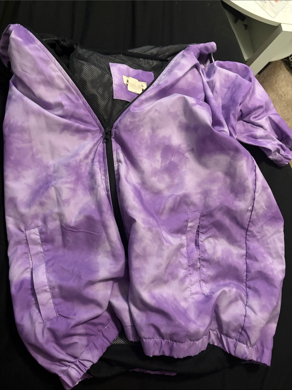 Brooklyn Cloth Purple Tie-Dye Lightweight Jacket